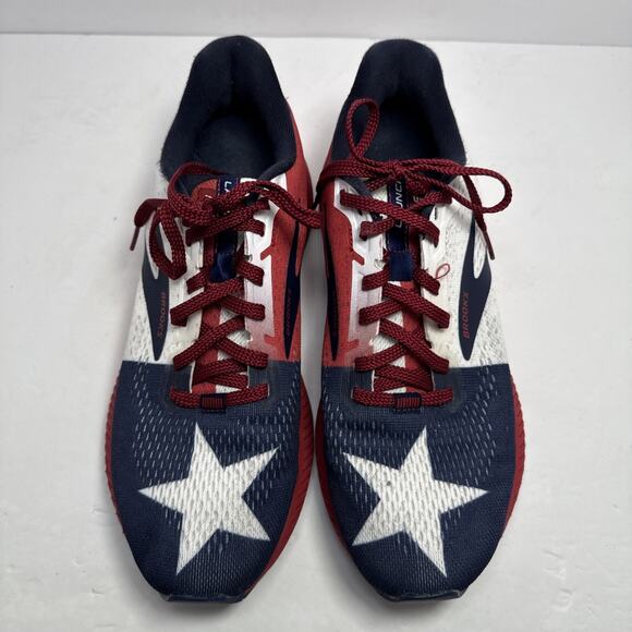 Brooks Launch 8 Shoes Texas Star Flag USA Running Patriotic 1203451B621 Womens 9 - Picture 11 of 13